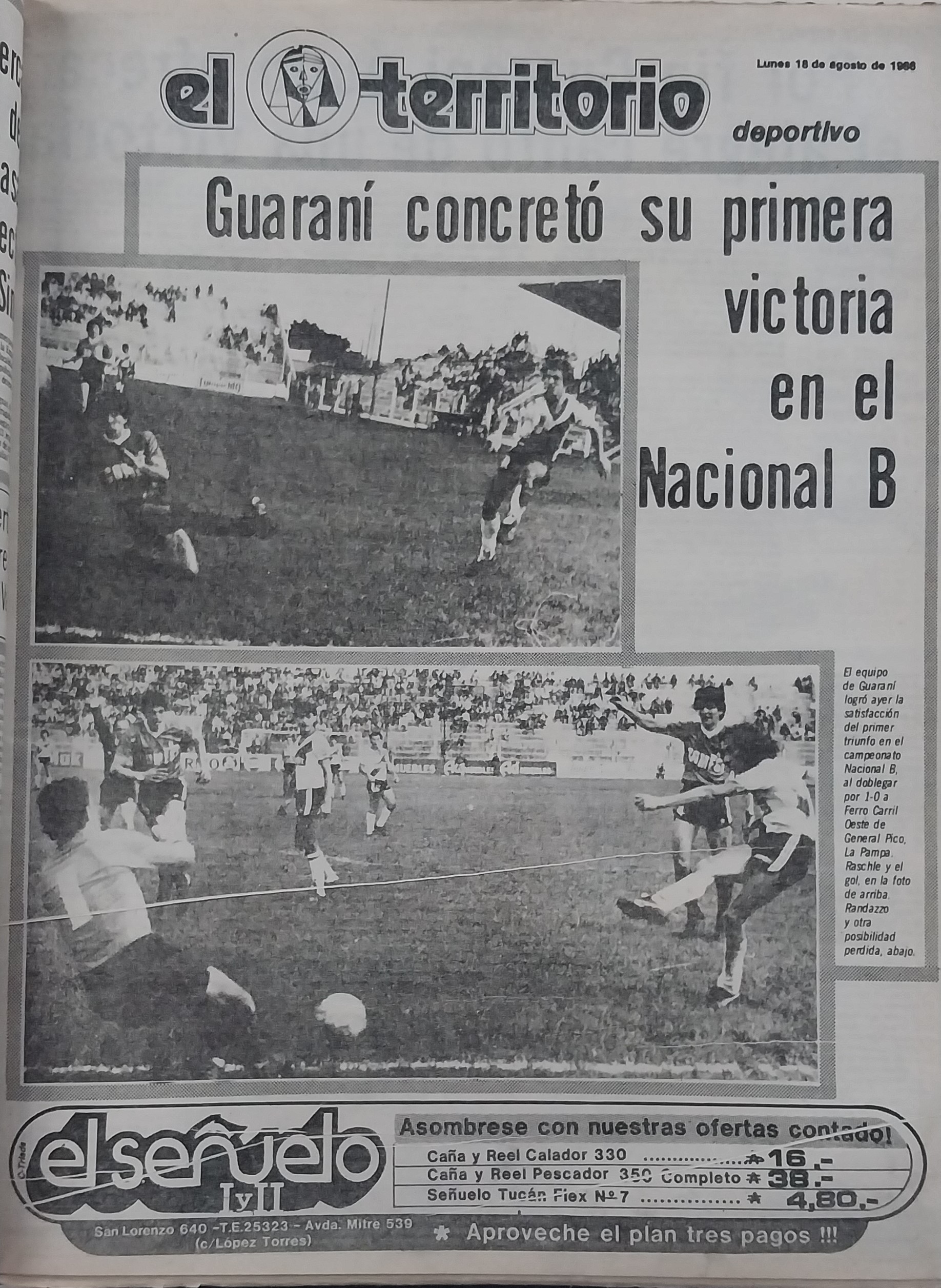 El historial entre misioneros y pampeanos